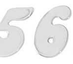 Number Cut Outs – Italic
