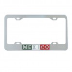 Mexico Script License Plate Frames with 4 Holes