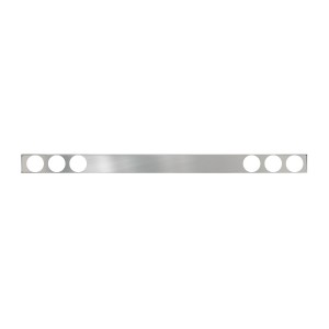 Stainless Steel One Piece Rear Light Bars with 4″ (6) Round Lights