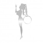 Standing Lady Key Chain