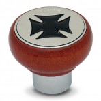 Wood Screw-In Air Valve Control Knobs with Iron Cross