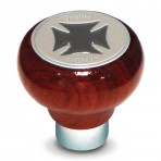 Rosewood Screw-In Air Valve Control Knobs with Iron Cross
