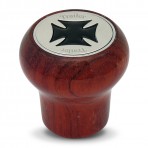 Large Rosewood Screw-In Air Valve Control Knobs with Iron Cross