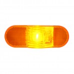 Oval Side Turn and Marker Light with Reflector