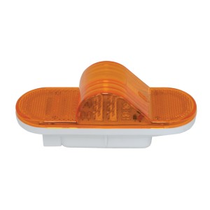 Oval Side Marker and Turn LED Light w/ Reflector