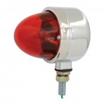 Single Face Chrome Die Cast Auxiliary Light with Glass Lens