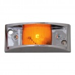 Marker Light with Chrome Guard