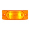 Oblong Rectangular Two-Bulb Marker Light