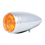 Chrome Steel Bullet Spyder LED Turn/Marker Light