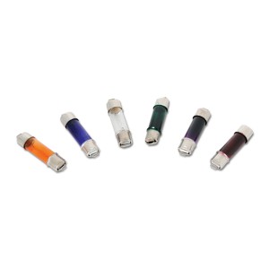 Painted Glass Color Dome Light Bulbs