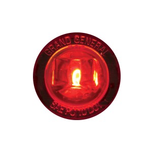 1″ Dia. Mini Push/Screw-in Wide Angle LED Marker Light