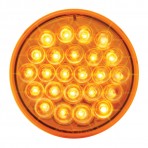 4″ Round Continuous Pearl LED Strobe Light