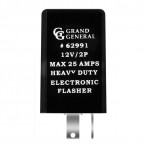 Rectangular LED Flasher w/ 2 Pins & Max 25 AMPS