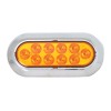 Surface Mount Oval Mega 10 Plus LED Light