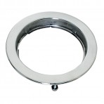 Stainless Steel Flange Mount Bezel with Hidden Studs for 4″ Round Light