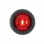 1″ Dia. Mini Push/Screw-in Wide Angle LED Marker Light w/ Grommet