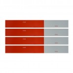 DOT-C2 Conspicuity Tape in Red & White 18″ Strips