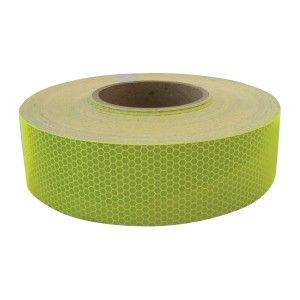 DOT-C2 Conspicuity Tape in Fluorescent Green 150′ Roll