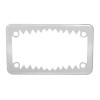 Motorcycle Shark Teeth License Plate Frame