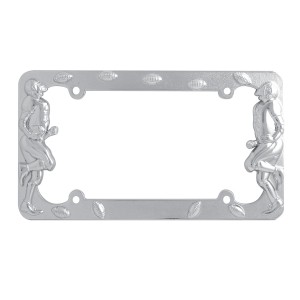 Football Player License Plate Frame