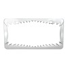 Shark Teeth License Plate Frame