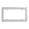 Twisted Rope License Plate Frame