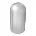 Full Moon Chrome Plastic Lug Nut Cover