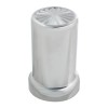 Pinwheel Chrome Plastic Lug Nut Cover