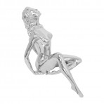 Posing Lady Hood Ornament