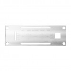 Stainless Steel A/C Control Panel Plate for Kenworth