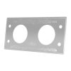 Stainless Steel Parking Brake Control Switch Plate for Kenworth