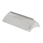 Dual Rectangular Headlight Visor with Curve